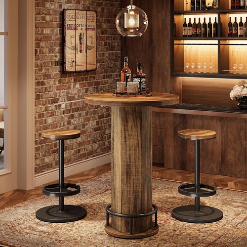 Tribesigns round bar - bar, table
