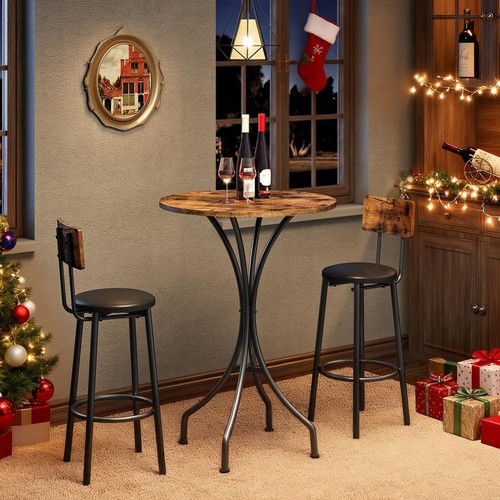 Choezon bar table round - table, high