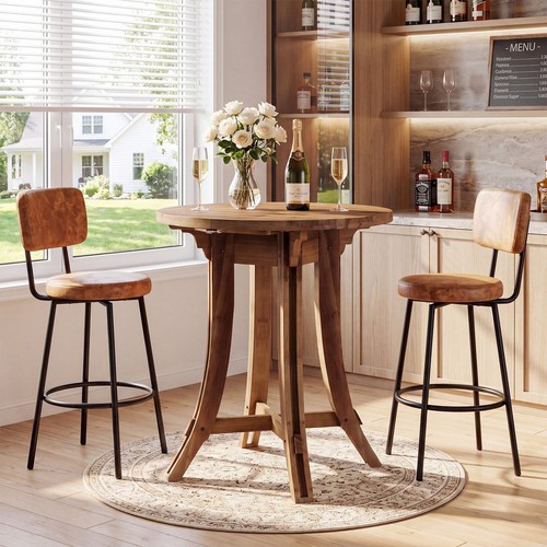 Solid wood bar table - solid,