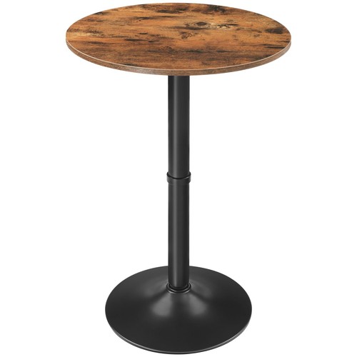Round bar table - bar, 35"