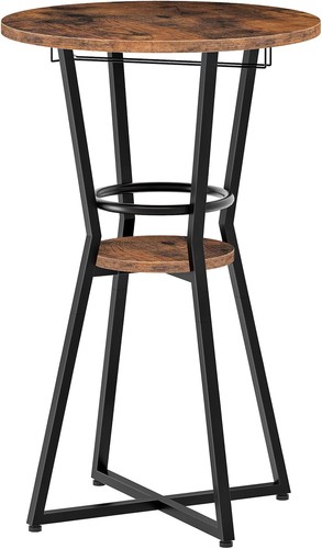 Round bar table tier counter - 2-tier,