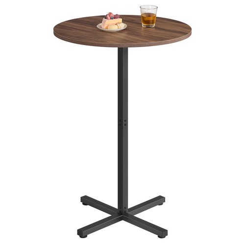 Round bar table high - bar, top