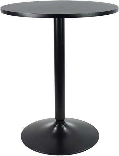 Black round bar table - black),,
